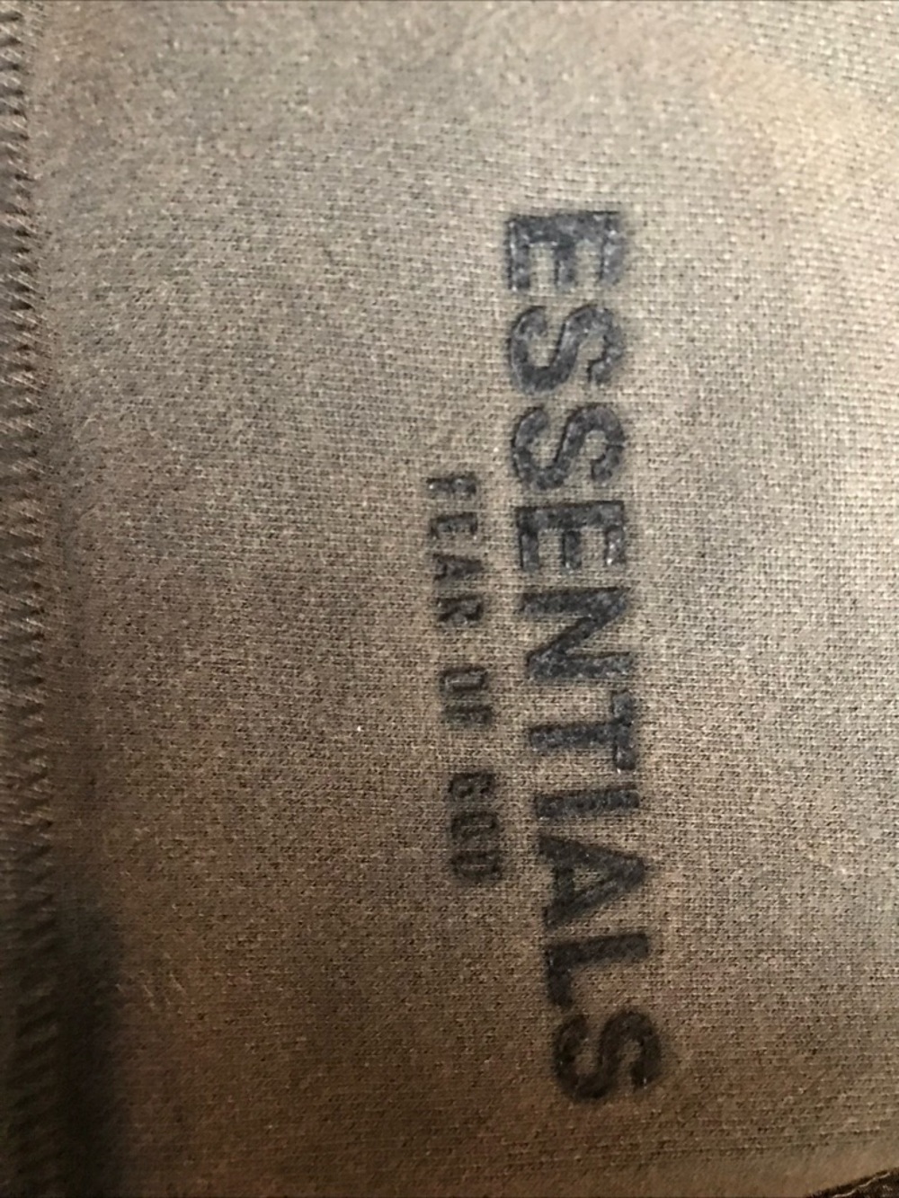 Essentials Black Ribbed Sweatshorts with Drawstring like new - Picture 4 of 6